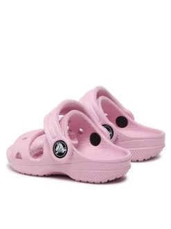 Crocs Mules / sandales de bain Classic Crocs Sandal T 207537 Rose -Mules et sandales Soldes crocs mules sandales de bain classic crocs sandal t 207537 rose 2
