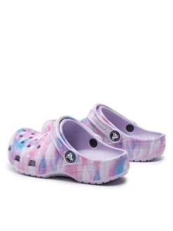 Crocs Mules / sandales de bain Classic Dream Clog K 207596 Rose -Mules et sandales Soldes crocs mules sandales de bain classic dream clog k 207596 rose 2