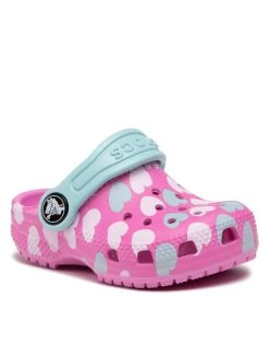 Crocs Mules / sandales de bain Classic Easy Icon Clog 207592 Rose
