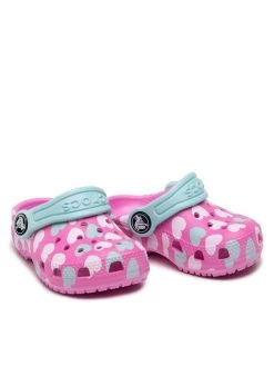 Crocs Mules / sandales de bain Classic Easy Icon Clog 207592 Rose -Mules et sandales Soldes crocs mules sandales de bain classic easy icon clog 207592 rose 4