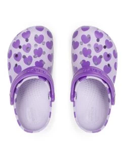 Crocs Mules / sandales de bain Classic Easy Icon Clog 207599-530 Violet -Mules et sandales Soldes crocs mules sandales de bain classic easy icon clog 207599 530 violet 4