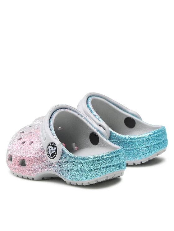 Crocs Mules / sandales de bain Classic Glitter Clog T 206992 Multicolore 5 Crocs Mules / sandales de bain Classic Glitter Clog T 206992 Multicolore – Image 3