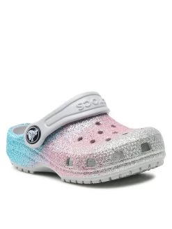 Crocs Mules / sandales de bain Classic Glitter Clog T 206992 Multicolore