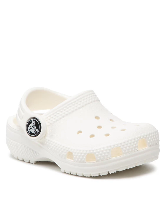 Crocs Mules / sandales de bain Classic Kid Clog T 206990 Blanc 4 Crocs Mules / sandales de bain Classic Kid Clog T 206990 Blanc – Image 2