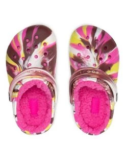 Crocs Mules / sandales de bain Classic Lined Marbled Cgk 207773 Rose 12 Crocs Mules / sandales de bain Classic Lined Marbled Cgk 207773 Rose -Mules et sandales Soldes crocs mules sandales de bain classic lined marbled cgk 207773 rose 4