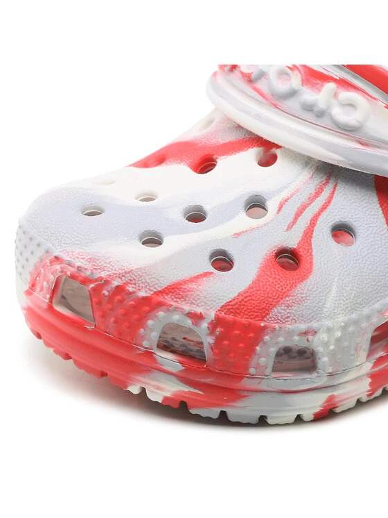Crocs Mules / sandales de bain Classic Marbled Clog T 206838 Blanc 8 Crocs Mules / sandales de bain Classic Marbled Clog T 206838 Blanc – Image 6
