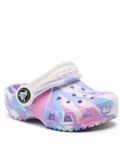 Crocs Mules / sandales de bain Classic Marbled Clog T 206838 Multicolore