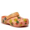 Crocs Mules / sandales de bain Classic Pool Party Clog K 207826 Orange -Mules et sandales Soldes crocs mules sandales de bain classic pool party clog k 207826 orange