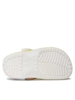 Crocs Mules / sandales de bain Classic Tie Dye Graphic Clog K 205451 Jaune -Mules et sandales Soldes crocs mules sandales de bain classic tie dye graphic clog k 205451 jaune 3