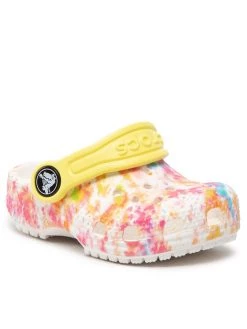 Crocs Mules / sandales de bain Classic Tiedye Graphic Clog T 206994 Multicolore