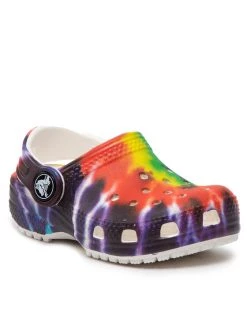 Crocs Mules / sandales de bain Classic Tiedye Graphic Clog T 206994 Multicolore -Mules et sandales Soldes crocs mules sandales de bain classic tiedye graphic clog t 206994 multicolore 1