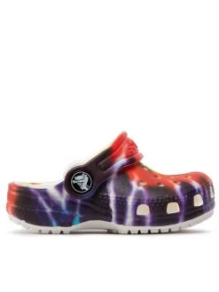 Crocs Mules / sandales de bain Classic Tiedye Graphic Clog T 206994 Multicolore -Mules et sandales Soldes crocs mules sandales de bain classic tiedye graphic clog t 206994 multicolore 2