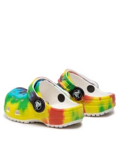 Crocs Mules / sandales de bain Classic Tiedye Graphic Clog T 206994 Multicolore -Mules et sandales Soldes crocs mules sandales de bain classic tiedye graphic clog t 206994 multicolore 3