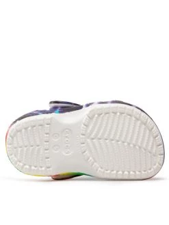 Crocs Mules / sandales de bain Classic Tiedye Graphic Clog T 206994 Multicolore -Mules et sandales Soldes crocs mules sandales de bain classic tiedye graphic clog t 206994 multicolore 4