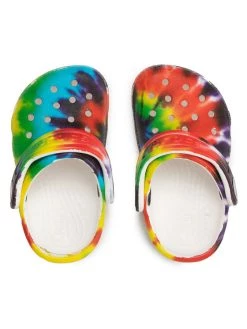 Crocs Mules / sandales de bain Classic Tiedye Graphic Clog T 206994 Multicolore -Mules et sandales Soldes crocs mules sandales de bain classic tiedye graphic clog t 206994 multicolore 5