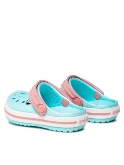 Crocs Mules / sandales de bain Crocband Clog K 204537 Bleu -Mules et sandales Soldes crocs mules sandales de bain crocband clog k 204537 bleu 2