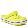 Crocs Mules / sandales de bain Crocband Clog K 207006 Jaune -Mules et sandales Soldes crocs mules sandales de bain crocband clog k 207006 jaune