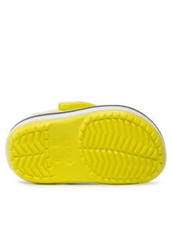Crocs Mules / sandales de bain Crocband Clog T 207005-725 Jaune -Mules et sandales Soldes crocs mules sandales de bain crocband clog t 207005 725 jaune 3