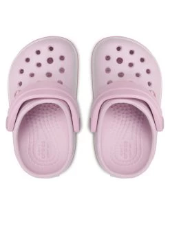 Crocs Mules / sandales de bain Crocband Clog T 207005 Rose -Mules et sandales Soldes crocs mules sandales de bain crocband clog t 207005 rose 1 6