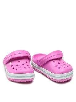 Crocs Mules / sandales de bain Crocband Clog T 207005 Rose -Mules et sandales Soldes crocs mules sandales de bain crocband clog t 207005 rose 4