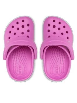 Crocs Mules / sandales de bain Crocband Clog T 207005 Rose -Mules et sandales Soldes crocs mules sandales de bain crocband clog t 207005 rose 5