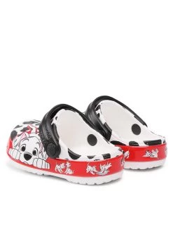 Crocs Mules / sandales de bain Crocs Fl 101 Dalmatians Clog K 207193 Blanc -Mules et sandales Soldes crocs mules sandales de bain crocs fl 101 dalmatians clog k 207193 blanc 2