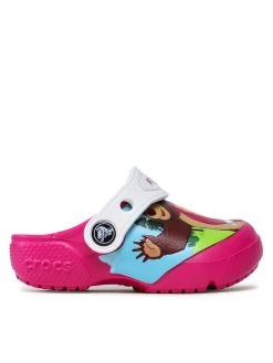 Crocs Mules / sandales de bain CROCS-Masha Bear Patch Clog Kids 207079 Rose -Mules et sandales Soldes crocs mules sandales de bain crocs masha bear patch clog kids 207079 rose 1