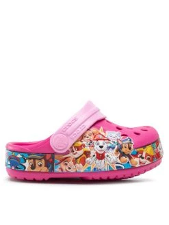 Crocs Mules / sandales de bain Crocsfl Paw Patrol Band Clg K 205509 Rose -Mules et sandales Soldes crocs mules sandales de bain crocsfl paw patrol band clg k 205509 rose 1