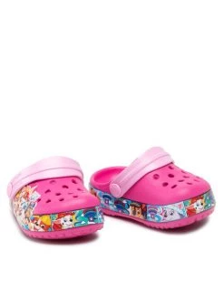 Crocs Mules / sandales de bain Crocsfl Paw Patrol Band Clg K 205509 Rose -Mules et sandales Soldes crocs mules sandales de bain crocsfl paw patrol band clg k 205509 rose 4