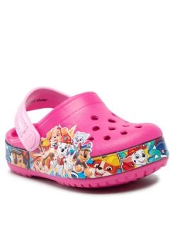Crocs Mules / sandales de bain Crocsfl Paw Patrol Band Clg K 205509 Rose -Mules et sandales Soldes crocs mules sandales de bain crocsfl paw patrol band clg k 205509 rose 5