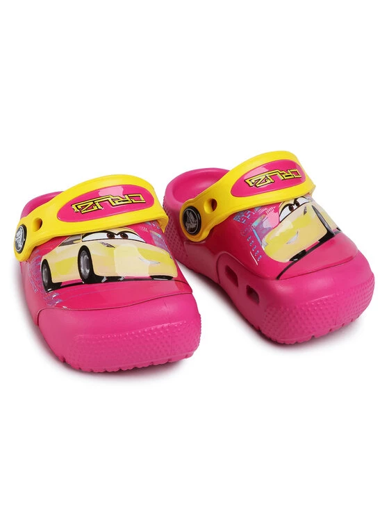 Crocs Mules / sandales de bain Crocsfunlab Lights 204138 Rose 7 Crocs Mules / sandales de bain Crocsfunlab Lights 204138 Rose – Image 5