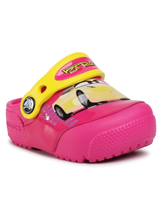 Crocs Mules / sandales de bain Crocsfunlab Lights 204138 Rose 3 Crocs Mules / sandales de bain Crocsfunlab Lights 204138 Rose
