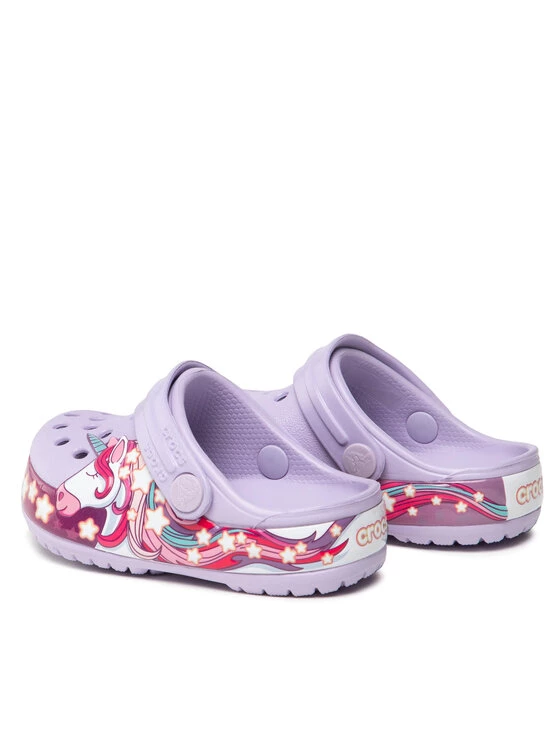 Crocs Mules / sandales de bain Funlab Unicorn Band Cg K 206270 Violet 5 Crocs Mules / sandales de bain Funlab Unicorn Band Cg K 206270 Violet – Image 3