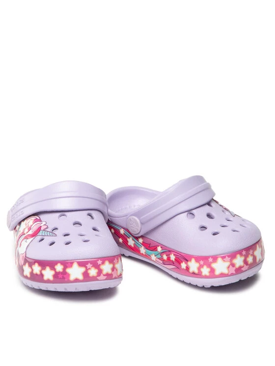 Crocs Mules / sandales de bain Funlab Unicorn Band Cg K 206270 Violet 7 Crocs Mules / sandales de bain Funlab Unicorn Band Cg K 206270 Violet – Image 5