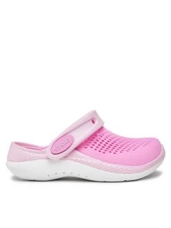 Crocs Mules / sandales de bain Literide 360 Clog K 207021 Rose -Mules et sandales Soldes crocs mules sandales de bain literide 360 clog k 207021 rose 1