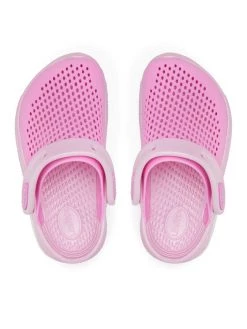 Crocs Mules / sandales de bain Literide 360 Clog K 207021 Rose -Mules et sandales Soldes crocs mules sandales de bain literide 360 clog k 207021 rose 5