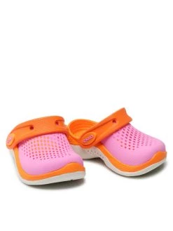 Crocs Mules / sandales de bain Literide 360 Clog T 206712 Rose -Mules et sandales Soldes crocs mules sandales de bain literide 360 clog t 206712 rose 4