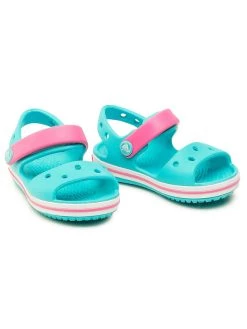 Crocs Sandales Crocband Sandal Kids 12856 Bleu -Mules et sandales Soldes crocs sandales crocband sandal kids 12856 bleu 1 4