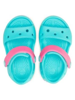 Crocs Sandales Crocband Sandal Kids 12856 Bleu -Mules et sandales Soldes crocs sandales crocband sandal kids 12856 bleu 1 5