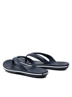 Crocs Tongs Crocband Flip Gs 205778 Bleu marine -Mules et sandales Soldes crocs tongs crocband flip gs 205778 bleu marine 2