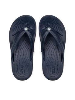 Crocs Tongs Crocband Flip Gs 205778 Bleu marine -Mules et sandales Soldes crocs tongs crocband flip gs 205778 bleu marine 5