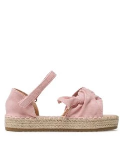 DeeZee Espadrilles CSS20378-01 Rose -Mules et sandales Soldes deezee espadrilles css20378 01 rose 1
