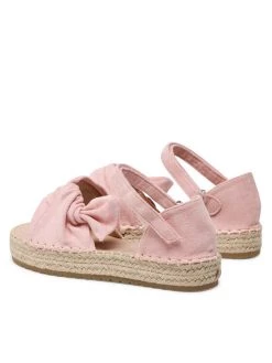 DeeZee Espadrilles CSS20378-01 Rose -Mules et sandales Soldes deezee espadrilles css20378 01 rose 2