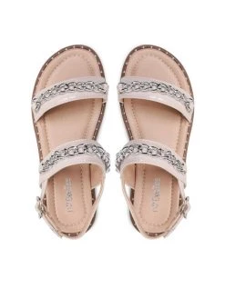 DeeZee Sandales CS1260-36 Beige -Mules et sandales Soldes deezee sandales cs1260 36 beige 5