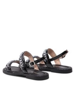 DeeZee Sandales CS1260-36 Noir -Mules et sandales Soldes deezee sandales cs1260 36 noir 2