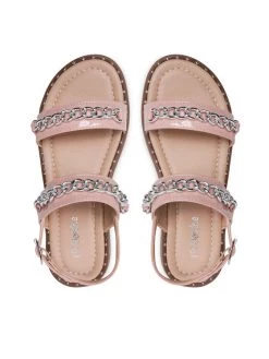 DeeZee Sandales CS1260-36 Rose -Mules et sandales Soldes deezee sandales cs1260 36 rose 5