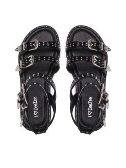 DeeZee Sandales CS1260-37 Noir 13 DeeZee Sandales CS1260-37 Noir -Mules et sandales Soldes deezee sandales cs1260 37 noir 5