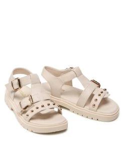 DeeZee Sandales CS5710-02 Beige -Mules et sandales Soldes deezee sandales cs5710 02 beige 4