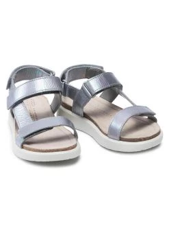 ECCO Sandales Flowt K 70570260077 Argent -Mules et sandales Soldes ecco sandales flowt k 70570260077 argent 4