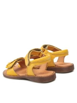 Froddo Sandales G3150205-4 Jaune -Mules et sandales Soldes froddo sandales g3150205 4 jaune 2